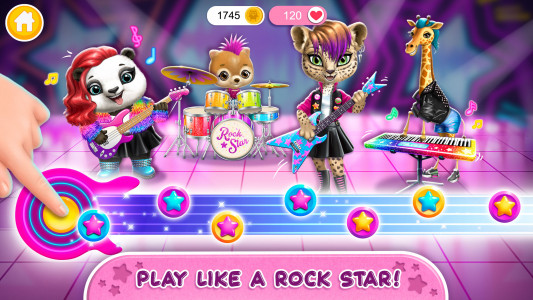 اسکرین شات 4 بازی Rock Star Animal Hair Salon