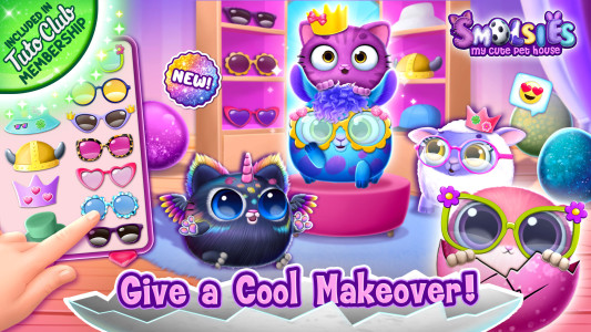اسکرین شات 1 بازی Smolsies - My Cute Pet House
