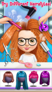 اسکرین شات بازی Sweet Baby Girl Beauty Salon 3 - Hair, Nails & Spa 3