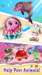 اسکرین شات 5 بازی Sweet Baby Girl Mermaid Life