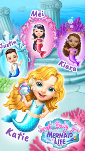 اسکرین شات 1 بازی Sweet Baby Girl Mermaid Life