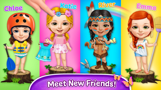 اسکرین شات 3 بازی Sweet Baby Girl Summer Camp