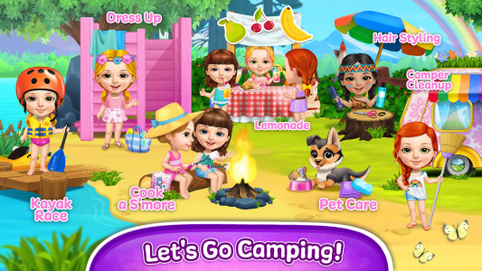 اسکرین شات 1 بازی Sweet Baby Girl Summer Camp