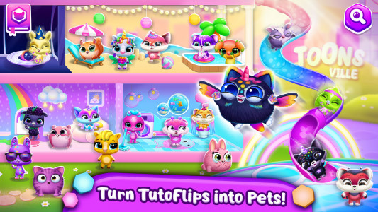 اسکرین شات 5 بازی TutoFlips - Pet Doll House