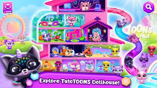 اسکرین شات 1 بازی TutoFlips - Pet Doll House