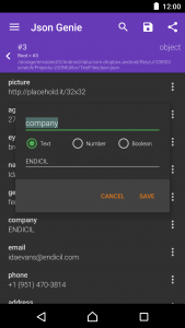 اسکرین شات برنامه Json Genie (Viewer & Editor) 7