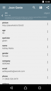 اسکرین شات برنامه Json Genie (Viewer & Editor) 5