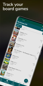 اسکرین شات 1 برنامه My Board Game Collection