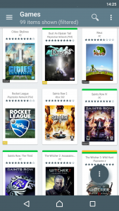 اسکرین شات 1 برنامه My Game Collection