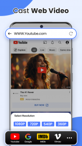 اسکرین شات برنامه TV Cast: Anycast in smart view 4