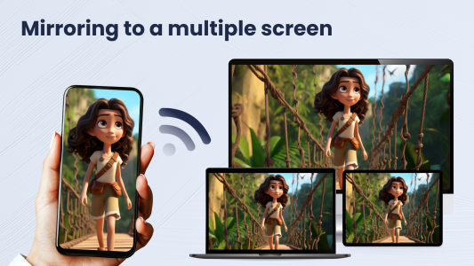 اسکرین شات 2 برنامه Screen Mirroring