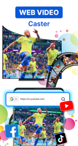 اسکرین شات 4 برنامه TV Cast for Chromecast