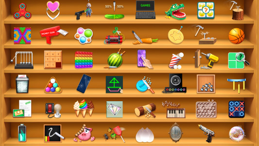 اسکرین شات بازی Mini Games and Relaxing Toys 1