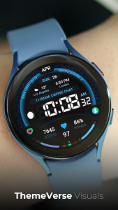 اسکرین شات 2 برنامه TVV Digital 3 Watch Face