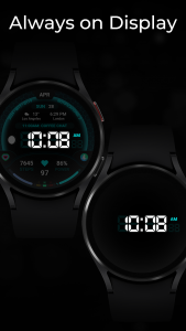 اسکرین شات 7 برنامه TVV Digital 3 Watch Face