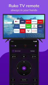 اسکرین شات 1 برنامه Roku Tv Remote Control