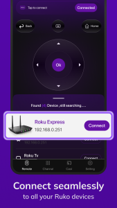 اسکرین شات 5 برنامه Roku Tv Remote Control