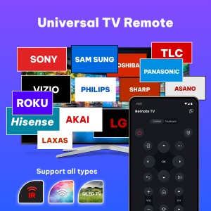 اسکرین شات برنامه TV Remote Control & Cast to tv 1