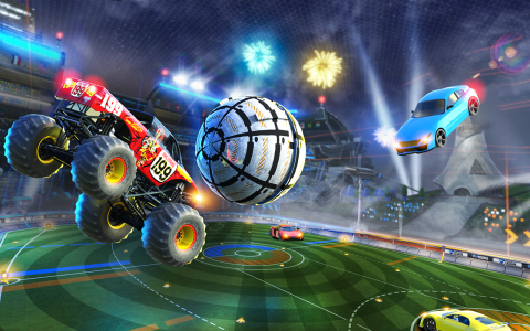 اسکرین شات بازی Rocket Car Soccer league 5