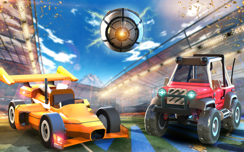 اسکرین شات بازی Rocket Car Soccer league 3