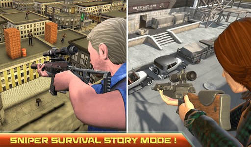 اسکرین شات برنامه Sniper 3D Survival Battle - FPS Shooter Offline 7
