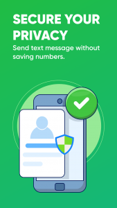 اسکرین شات 2 برنامه Message To Unknown Number
