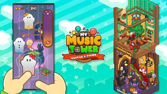 اسکرین شات بازی Music Tower: Tap Tiles 6