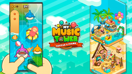 اسکرین شات بازی Music Tower: Tap Tiles 5