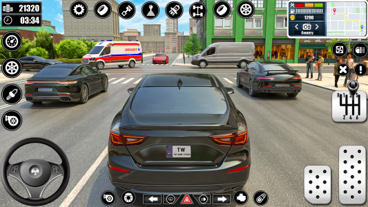 اسکرین شات 7 بازی Real Car Driving School Games