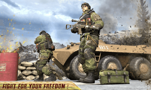اسکرین شات بازی Freedom Forces Battle Shooting - Gun War 7