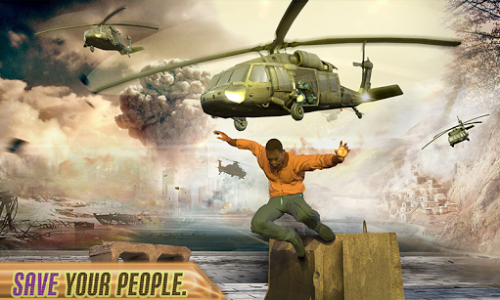 اسکرین شات بازی Army Fighting Battle -  Helicopter Game 2019 3