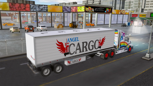 اسکرین شات برنامه Cargo Transport Truck Games 4