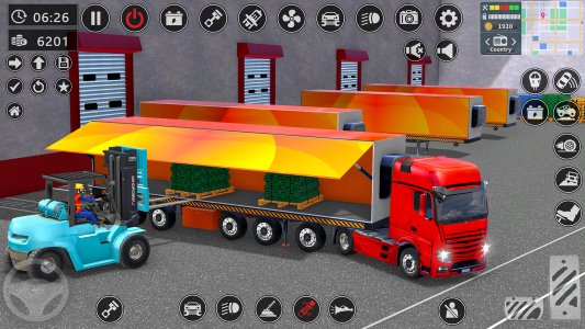 اسکرین شات برنامه Euro Truck Transport Cargo Sim 4