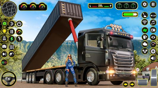 اسکرین شات برنامه Euro Truck Transport Cargo Sim 2