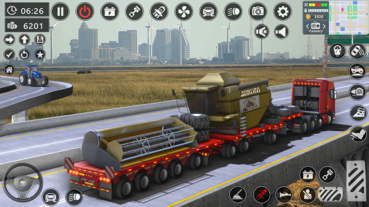اسکرین شات برنامه Euro Truck Transport Cargo Sim 3
