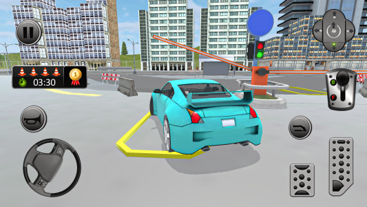 اسکرین شات بازی Sports Car Parking: Car Games 3