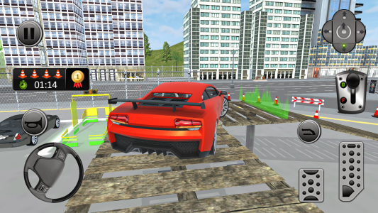 اسکرین شات بازی Sports Car Parking: Car Games 1