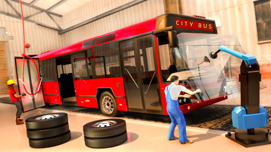 اسکرین شات 4 برنامه Bus Mechanic Simulator: Repair