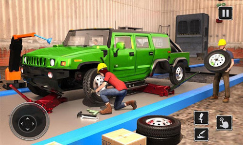 اسکرین شات بازی Truck Builder Auto Repair Mechanic Simulator Games 2