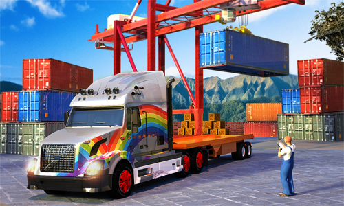 اسکرین شات برنامه Euro Truck Driver: Truck Games 5