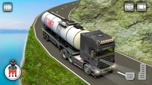 اسکرین شات برنامه Euro Truck Driver: Truck Games 2