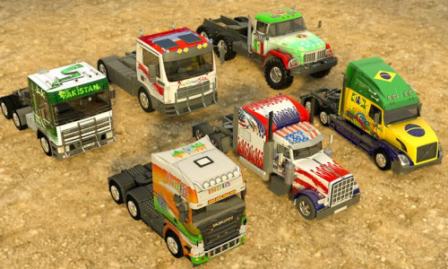اسکرین شات برنامه Euro Truck Driver: Truck Games 4