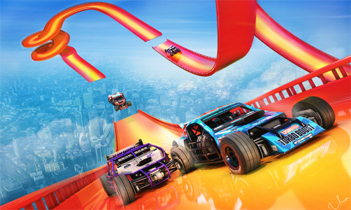 اسکرین شات بازی Buggy Car Ramp Stunts Racing: Car Stunt Games 2020 2