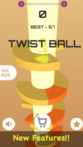اسکرین شات بازی Twist Ball: Color bounce Game 2