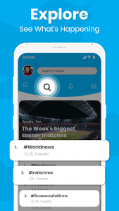 اسکرین شات برنامه Lite for Twitter - Lite app 2020 2