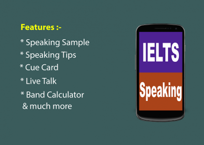 اسکرین شات برنامه IELTS Speaking - Practice test,Cue card & Samples 1