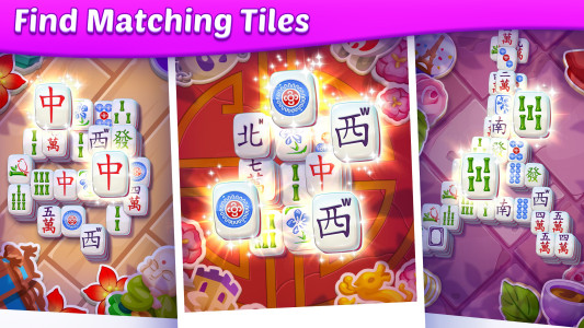 اسکرین شات 2 بازی Mahjong City Tours: Tile Match