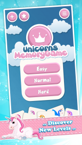 اسکرین شات 5 بازی Memory game for kids: Unicorns