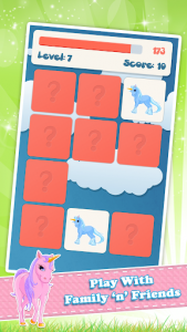 اسکرین شات بازی Memory game for kids: Unicorns 4