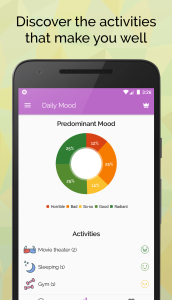 اسکرین شات 5 برنامه MindDiary: Mood Tracker